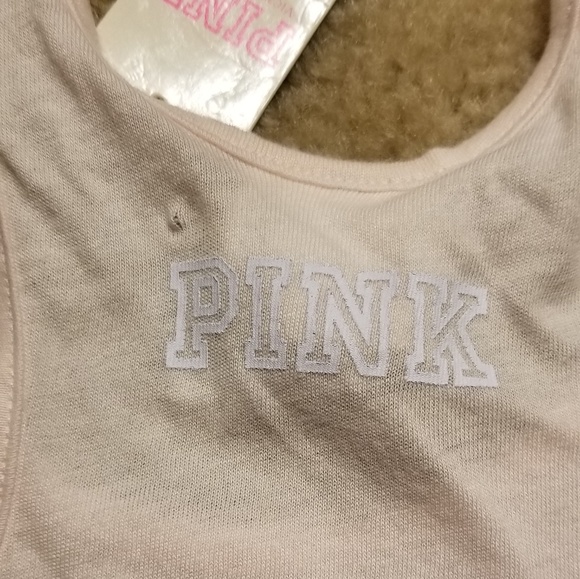 NWT VS Pink CALI Racerback Razorback Tank Tee - Picture 7 of 8